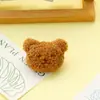 Desenhos animados urso de pelúcia boneca broche roupas boneca roupas sapatos e meias pequeno animal cocar acessórios acessórios