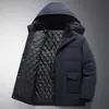 Ropa de Invierno Cálida Casual de Moda para Hombres de Mediana Edad y Mayores, Gruesa, Forrada de Polar, Transfronteriza de Amazon