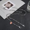 Collar Metálico Diamante Rosa Cadena Anti-Pérdida para Teléfono Móvil para Exterior Colgante de Joyería Estilo Ins Cadena para Teléfono Móvil Personalizada