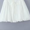 8057-24 Inverno Novo Ombro Francês Bordado de Renda Vento de Desejo Puro Cintura Emagrecedor Vestido Saia