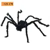 Decoraciones de Halloween, telarañas, seda de araña, arañas grandes artificiales, accesorios de decoración de escena de bar, producto transfronterizo más vendido