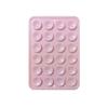 Ventosa de silicone de 24 grãos Preto Adesivo Simples Copo de Sucção Antiderrapante Case de Telefone Celular Portátil Titular Quadrado