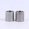 Acero inoxidable 304 316NPT tubería doble rosca interna recta estándar británico BSPT externa fundición accesorios de tubería