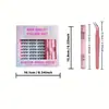 Producto popular de comercio exterior: "Rich Lady" set de pegamento para pestañas postizas que añade instantáneamente un aura de alta gama, grueso y rizado, para ventas transfronterizas