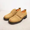 Zapatos de Hombre Transfronterizos Talla Grande Nuevos Casuales de Cuero Moda para Hombre Comercio Exterior Modernos Suela Gruesa Estilo Británico Zapatos Derby Venta al por Mayor