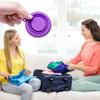 Copo Dobrável para Água Bolsa de Água Viagem Silicone Copo para Enxaguar Boca Estilo Acampamento ao Ar Livre Portátil Dobrável Multifuncional Copo Telescópico