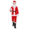 Crianças Adultas Veludo Dourado Papai Noel Fantasia Cosplay Halloween Cosplay Performance de Palco Falei Atacado Transfronteiriço