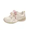 Zapatos de Papá Estilo Coreano para Mujer Verano Nueva Llegada Estilo Académico Zapatos Deportivos para Correr Zapatos Casuales Suela Gruesa Aumentadores de Altura Zapatos de Entrenamiento Alemanes para Mujer