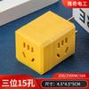 Enchufe Adaptador de Recomendación de Puntos Enchufe Adaptador Viaje Decoración Imitación Madera Regleta Multifuncional Convertidor Multienchufe de Una Vuelta
