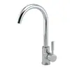 Grifo de acero inoxidable dorado cepillado, fregadero de cocina, caño giratorio, diseño de panal, previene salpicaduras de agua, para uso doméstico