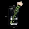 Florería Cubeta de Flores, Cubeta de Acrílico para Despertar Flores, Cubeta de Plástico para Flores Secas, Cubeta para Flores, Cubeta Transparente Hidropónica, Cubeta para Arreglos Florales al Mayoreo