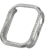 Adequado para Capa Protetora Oca Redmi Watch 6, Capa Protetora Semi-Capa Anti-Queda com Strass de Uma Fileira para Redmi Watch 6