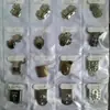 Ojales para Zapatos Estrella Pentagrama Acero de Manganeso Clip Elástico Clip Plegable para Zapatos Tapa de Acero con Muelle Clip Lateral Número Lao19