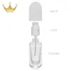 Frasco oval de alta qualidade mais vendido de 30ml para base com tampa em formato de arco, frasco com dispensador pump para sérum, creme BB e creme de proteção