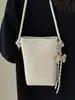 Moderna bolsa pequeña cruzada para mujer 2026 nueva de moda verano elegante versátil bolsa para teléfono versión coreana bolsa de hombro cruzada