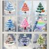 Decorações de Natal Adesivos Eletrostáticos para Janela Layout de Cena Adesivos para Porta de Vidro Árvore de Natal para Janela Modelo Novo da Amazon
