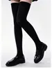Calcetines de Compresión Antideslizantes con Forma de Pata de Gato Japoneses para Mujer Calcetines Tubulares Adelgazantes Calcetines de Terciopelo Hasta la Rodilla Calcetines Largos Calcetines Lolita JK Verano
