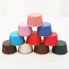 Padrão de festa de aniversário copo para muffin à prova de óleo resistente a alta temperatura copo para rolo papel revestido descartável copo de papel para bolo