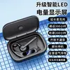 Modelo Privado Transfronterizo V10 Reducción de Ruido Auricular Bluetooth Inalámbrico de una Sola Oreja Larga Duración Pantalla Digital de Negocios
