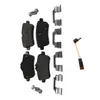 0074207720 es adecuado para pastillas de freno traseras Mercedes-Benz Clase M W166, pastillas de freno ML350, ML550, ML400
