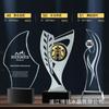 Nuevo Trofeo de Cristal Impresión 3D Material Nuevo Creativo Medalla Hecha a Medida Impresión a Color Reunión Anual Corporativa Premio de Reconocimiento Destacado
