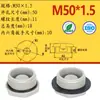 Plugue Hexagonal Impermeável de Plástico PA66 Rosca Externa Tipo M Tipo NPT IP68 Plugue Rosqueado de Nylon PA66 Tampa Cega