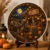 Novo Suncatcher de Acrílico de Halloween Transfronteiriço Quebra-Cabeça de Acrílico de Halloween F