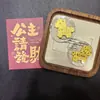 Pegatina para Teléfono de Oro Puro 999, "Princesa, Por Favor Hazte Rica," Atrae Riqueza, Fortuna Rápida, Regalo Popular, Venta al por Mayor desde el Fabricante, Caja de Regalo Pequeña
