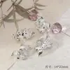 Novo [pingente de prata brilhante] estilo chinês pingente de liga pingente de metal com contas feitas à mão diy pulseira colar acessórios de joias materiais