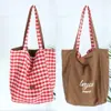 Bolso de Hombro Estilo Perezoso Ins 2024 Otoño e Invierno Nuevo Bolso Tote de Lana de Doble Cara Bolso de Compras de Gran Capacidad para Mujer