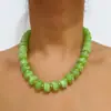 Yongge Jewelry Colgante de Collar de Cuentas Acrílicas Coloridas Dopamina Estilo Europeo y Americano Moda Accesorios de Collar Color Caramelo