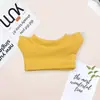 Ropa para muñeca de 10 cm, camiseta de manga corta, chaleco para muñeca, colección de atuendos para muñeca Labubu de 17 cm
