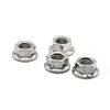 Tuerca de Brida de Acero Inoxidable 304/201 Tuerca de Superficie de Brida Tuerca Antideslizante M3M4M5M6M8M10M12