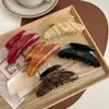 Marrón Primavera y Verano ~ Pinza Grande para el Cabello de Blogger Ins Clip Grande para el Cabello Pinza para el Cabello Parte Posterior de la Cabeza Pinza de Tiburón de Ácido Acético Accesorios para el Cabello