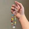 Cadena para Colgar Teléfono Móvil Estrella Linda Dopamina Ins Cadena Hecha a Mano DIY Llavero Colgante Cámara CCD Correa de Llavero Tendencia D