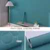 Papel Pintado Autoadhesivo al por Mayor Hogar Dormitorio Impermeable a Prueba de Humedad Dormitorio Pegatinas Refrescantes Fondo de Color Sólido Pegatinas de Pared Papel Pintado Engrosado
