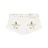 Shorts de Mezclilla Bajos con Lentejuelas de Estrella de Un Dilema Estilo Europeo y Americano Transfronterizos para Mujer Y2K Hot Girl Pantalones Cortos Calientes Venta al por Mayor