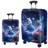 Yiwu JIT transfronterizo en stock funda elástica para equipaje, funda protectora para maleta, funda protectora para maleta de ruedas, funda para equipaje