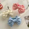 Princesa a la fuga Dulce Lazo de Satén Pinza de Agarre Elegante Clip de Agarre para el Cabello Clip para la Cabeza Clip para el Cabello Clip de Tiburón Accesorios para el Cabello