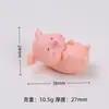 Boneca leitãozinha desenho animado criativo feito à mão DIY peças de acessório cola de creme resina pequenos materiais de acessório atacado