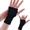 Guantes de fitness para hombre y mujer, equipo de barra horizontal, ejercicio de muñeca, dominadas con medio dedo, anti-capullo