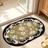 Alfombra de baño, antideslizante, con tejido de panal, adecuada para duchas, absorbente, de secado rápido y utilizada como felpudo
