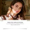 Zephoco Rosa Nude Névoa Lábios Matte Caneta Maquiagem Lábios Cor Natural Contorno Rico Forma dos Lábios Maquiagem Natural para Lábios