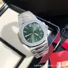 Explosiones Transfronterizas Reloj para Hombres Sentido Avanzado Nautilus Hueco Impermeable Luminoso Automático Mecánico Cabello