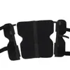 Nuevo Fabricante Mayorista Profesional Soporte de Tira de Aluminio Fijo para Rótula Cinturón de Fijación de Articulación de Rodilla de Tres Piezas Ajustable en Circunferencia de Pierna