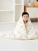 Manta de Gaze para Bebês e Crianças Pequenas Toalha de Banho 120*150 Cobertor de Gaze para Bebê Manta Refrescante de Verão Quilt Infantil Primavera e Verão 4 Camadas