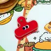 Clipe de Expressão Fofo e Engraçado Armazenamento de Escritório Clipe Acrílico Cauda de Andorinha Clipe de Boletim Escolar Clipe de Manual