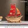 Al por mayor Navegación Fluida Mueble de TV para Sala de Estar Entrada Decoración del Hogar Nuevo Estilo Chino Oficina Escritorio Adornos de Velero