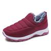 Zapatos de Tela de Invierno del Viejo Beijing para Mujer con Forro Polar Engrosado para Caminar para la Mediana Edad y la Tercera Edad Cálidos Antideslizantes Botas de Algodón para Mujer Zapatos de Algodón para Madre