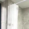 Cortina de ducha engrosada impermeable y a prueba de moho estilo europeo, cortina de baño de PEVA, cortina impermeable para baño y WC, en stock